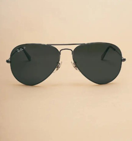 Ray-Ban UV Protection Aviator Sunglasses (58)  (For Men, Green)