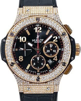 Hublot Big Bang 301.PX.130.RX.174 Diamonds 18K Rose Gold Mens Watch 45MM